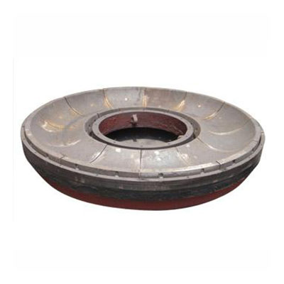 Flat plate type medium carbon steel grinding table