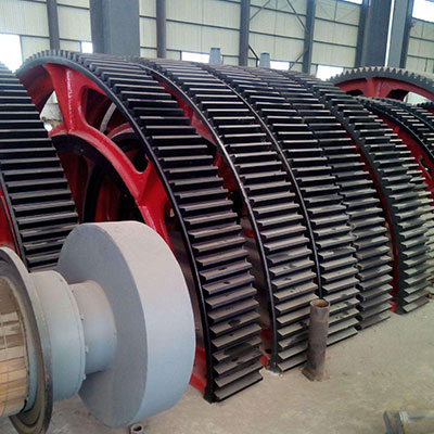 Alloyed high manganese steel gear wheel/Girth Gear