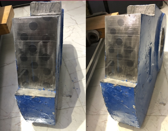 Insert alloy bars hammer head