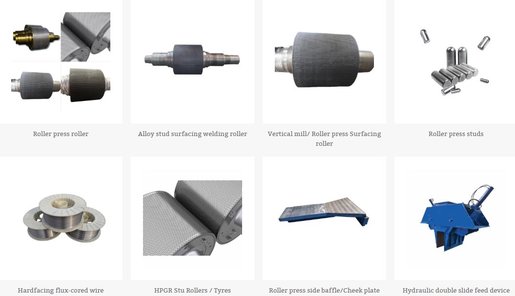 HPGR parts